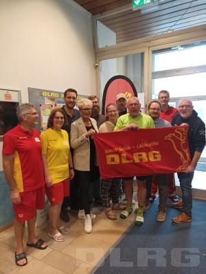 Die CSU-Unterfranken mit Landrat Thomas Ebert